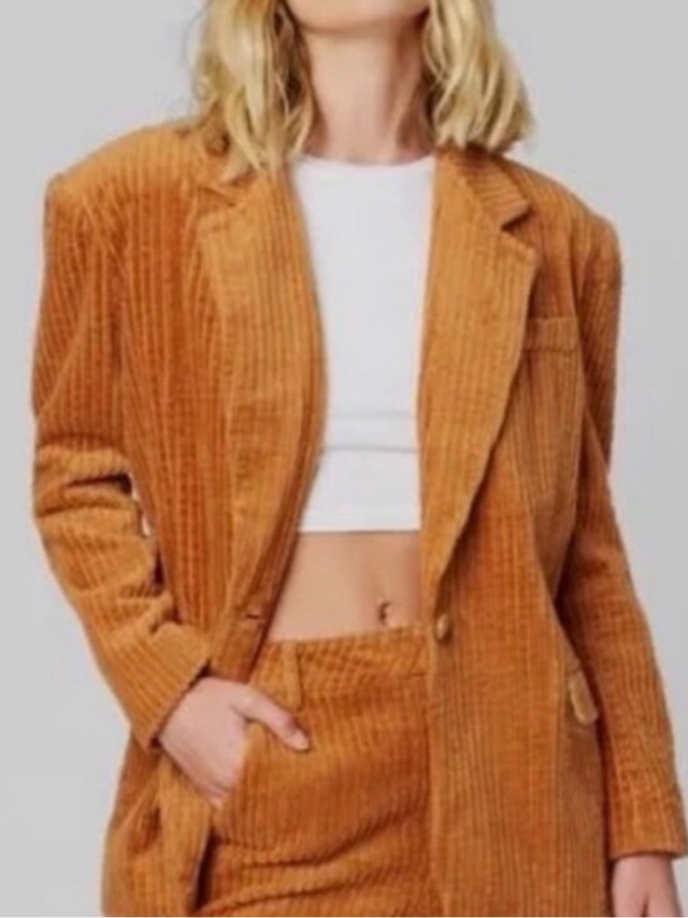 Blank NYC Corduroy Jacket/Blazer. Medium